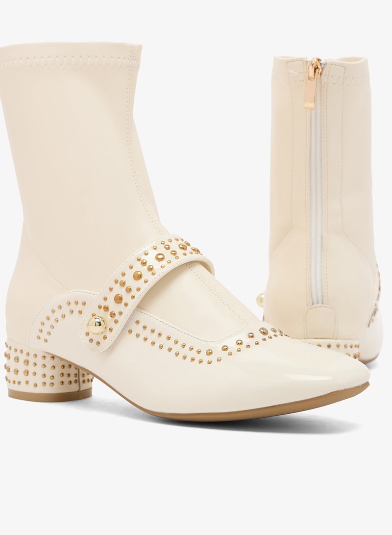 ايلا بوت للكاحل بتصميم باليرينا - Image 4