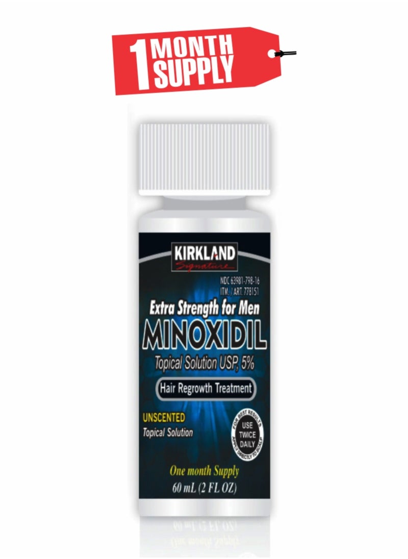 Kirkland Signature - Minoxidil 5% - The Reliable Hair Growth Solution for Men - Image 1