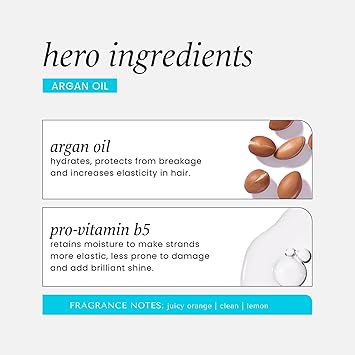 HASK شامبو هاسك بزيت الأركان للإصلاح لجميع أنواع الشعر آمن للألوان وخالي من القسوة 1 355 مل زجاجة - Image 4