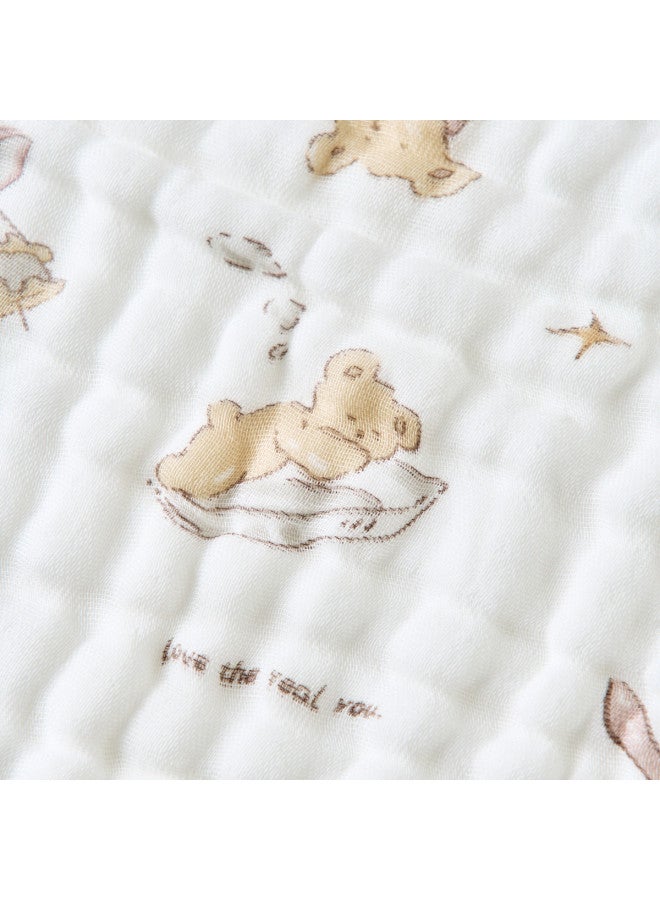 Tongtai Baby Cloud Slice Pillow Pure Cotton Newborn Pillow Infant All-cotton Seersucker Sweat-absorbent Breathable Pillowcase - Image 5