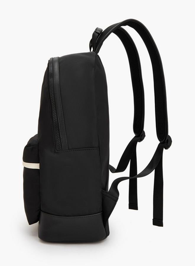 Lee Cooper Colorblock Print Backpack With Padded Straps - Image 3