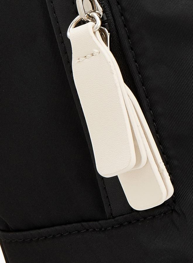 Lee Cooper Colorblock Print Backpack With Padded Straps - Image 4