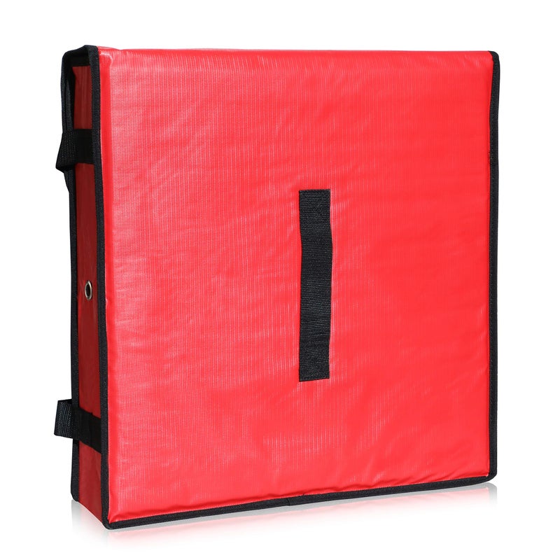 New Star Foodservice 50097 Insulated Pizza Delivery Bag, 20 by 20 by 5-Inch, Red - Image 5