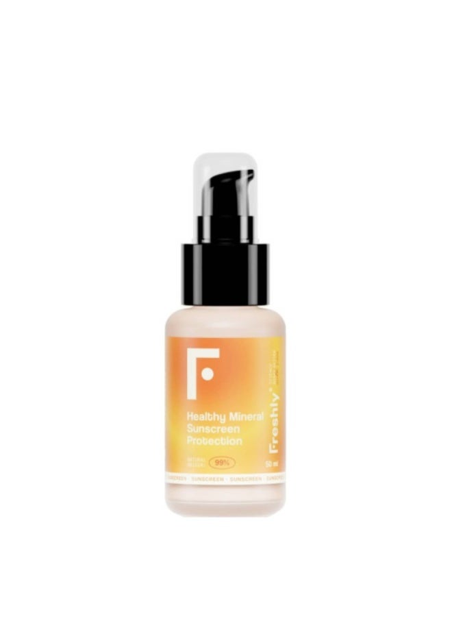 Freshly Healthy Mineral Sunscreen Protection SPF50 50ml - Image 1