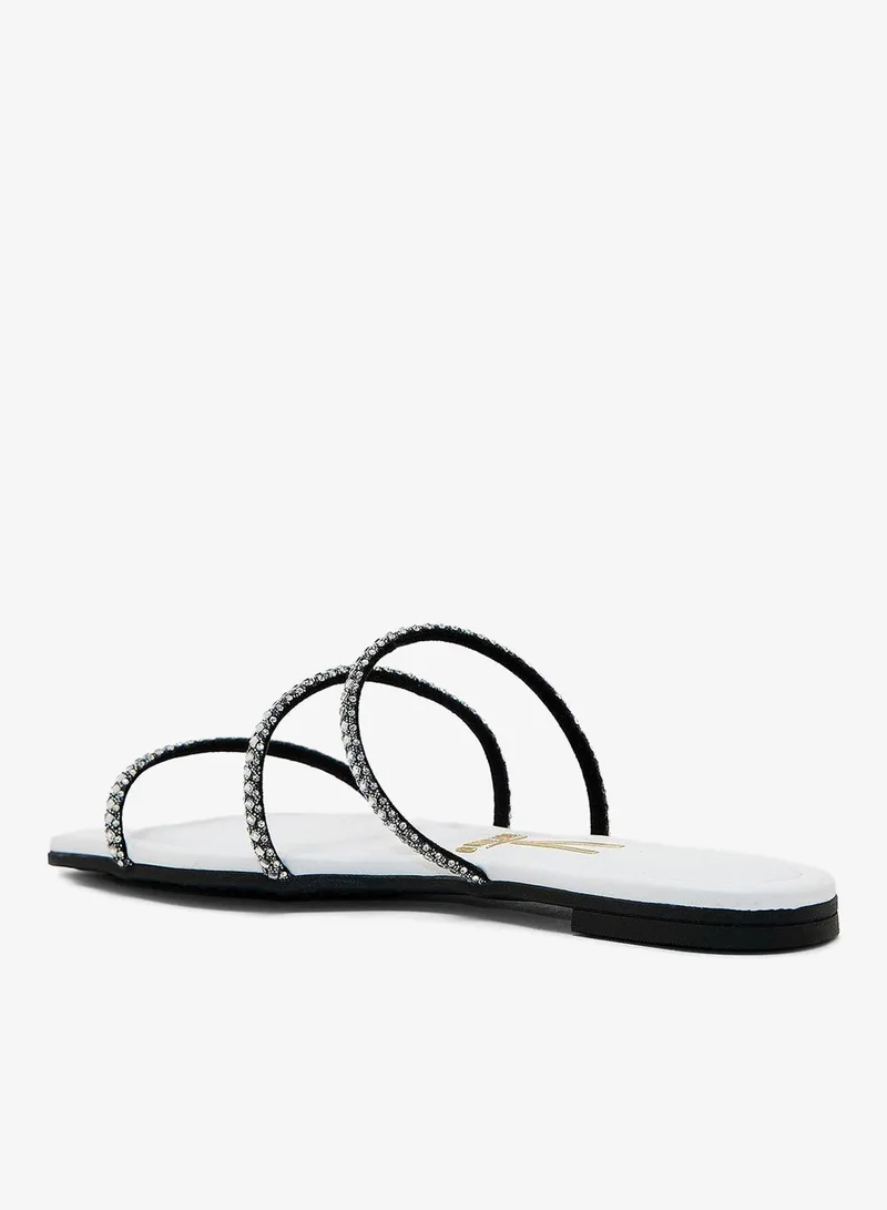 Vizzano Black/White Block Heel Sandals for Women – Stylish Ladies Heels Sandals for Everyday Wear for Women | Best Price UAE