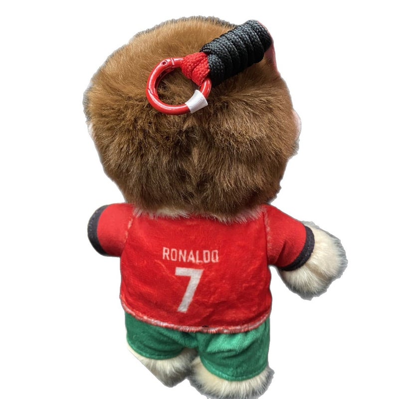 2026 World Cup Cristiano Ronaldo Plush Doll Keychain - Image 5