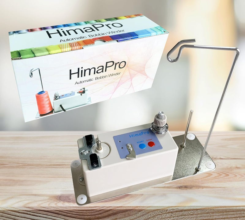 HimaPro Automatic Bobbin Winder for Sewing Machine Electrical Bobbin Winder Electric Bobbin Winder - Adjustable Bobbin Slot - Fast and Efficient Winding Experience - Image 2