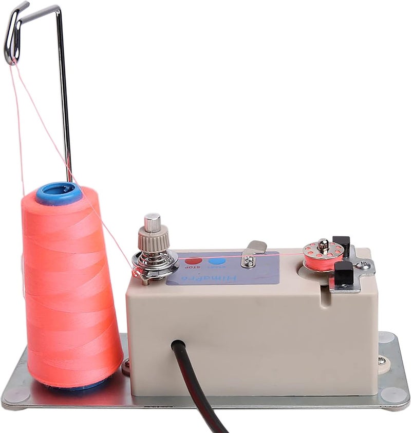 HimaPro Automatic Bobbin Winder for Sewing Machine Electrical Bobbin Winder Electric Bobbin Winder - Adjustable Bobbin Slot - Fast and Efficient Winding Experience - Image 1