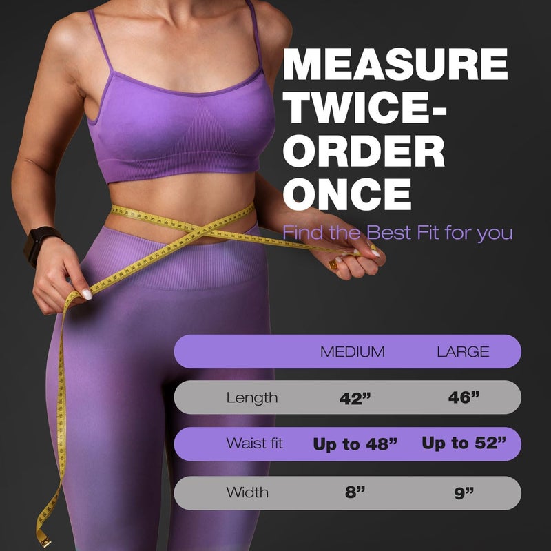 أكتيف غير حزام تقليم الخصر والتدريب الفاخر من ActiveGear للرجال والنساء - غلاف تنحيف معزز للتعرق للبطن، مقاس قابل للتعديل - Image 4