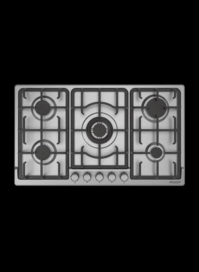 Baeckerhaft 90 Cm Gas Hob Stainless Steel with WOK 2 Years warranty - Image 1