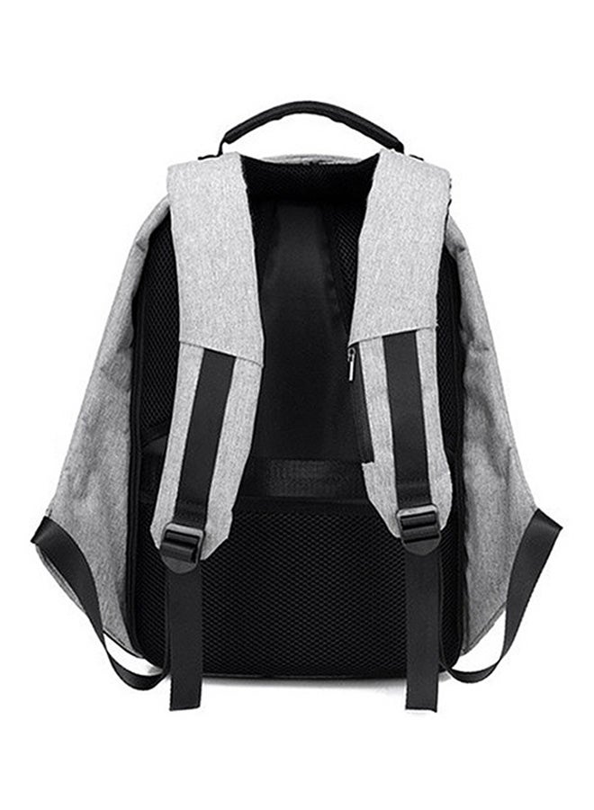 docooler Multifunction Backpack Casual Daypack With USB Connection Grey/Black - Image 2