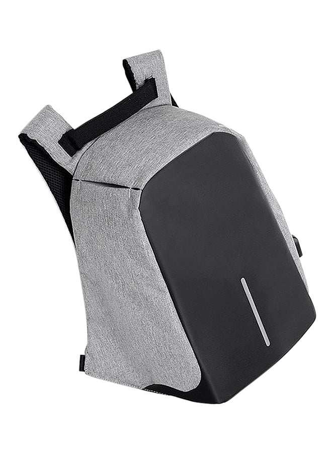 docooler Multifunction Backpack Casual Daypack With USB Connection Grey/Black - Image 1