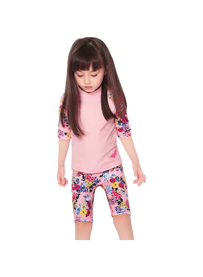 Yizi Children'S Swimsuit, Girls' Two-Piece Swimwear, Surfing Suit, Hot Spring Swimwear, Ezi12004 - Image 3