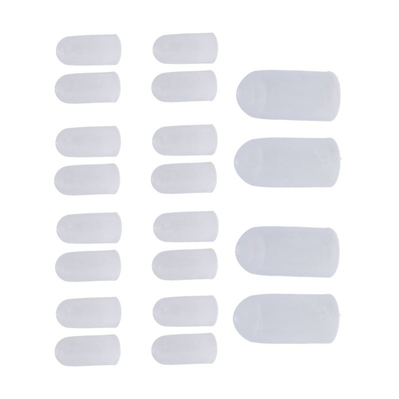 Sumifun Silicone Toe Protectors: Soft Odorless Silicone Material, Adjustable Trim Design - Pain & Friction Relief Toe Guards for Daily Wear, Light Activity, Sports For Men And Women - Image 5