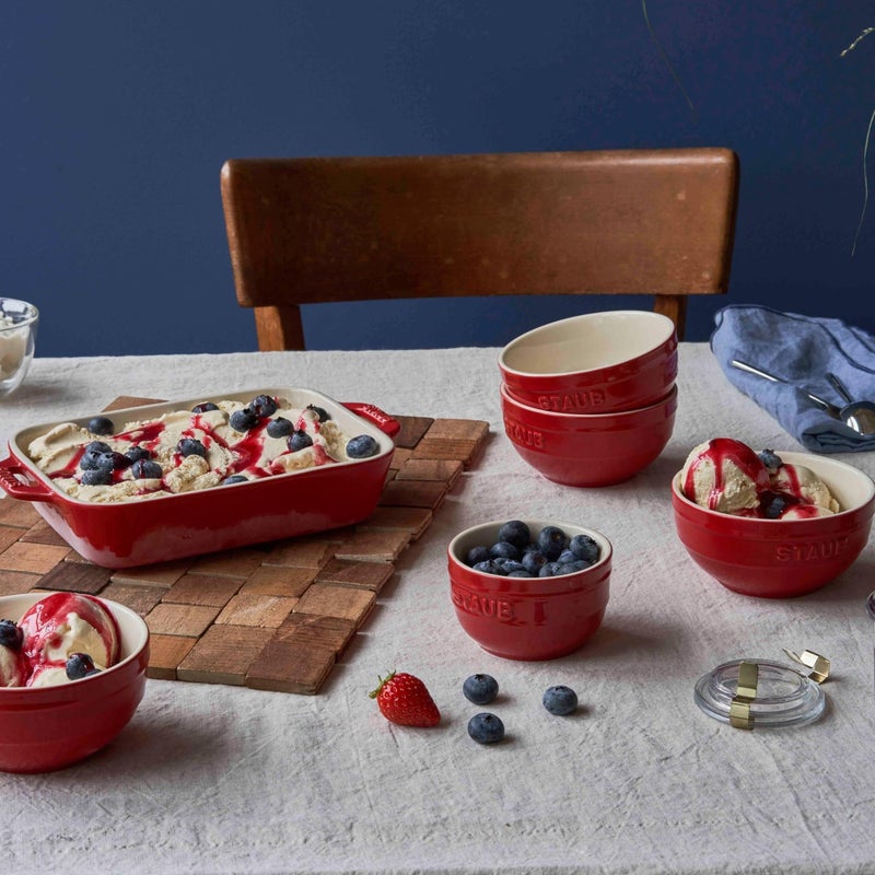STAUB مجموعة أوعية التحضير من ستوب، 2 قطعة، كرز - Image 4