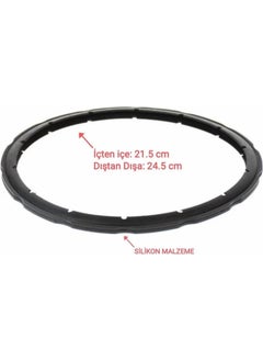 Tefal Clipso Compatible Pressure Cooker Lid Rubber 4.5 - 6 Lt (Silicone Material - Does Not Smell)
