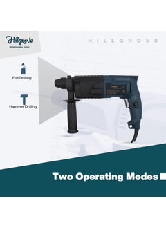 Hillgrove Hillgrove HGCM1003M5 20mm 750W Hammer Impact Drill Machine ForwardReverse Rotaion with 5Pcs Hand Tool KitGloves3Pcs SDS Plus Drill Bit Set For Making Holes in MetalWoodConcrete  - Image 4