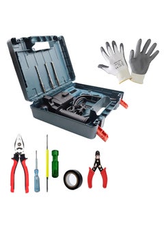 Hillgrove Hillgrove HGCM1003M5 20mm 750W Hammer Impact Drill Machine ForwardReverse Rotaion with 5Pcs Hand Tool KitGloves3Pcs SDS Plus Drill Bit Set For Making Holes in MetalWoodConcrete  - Image 1