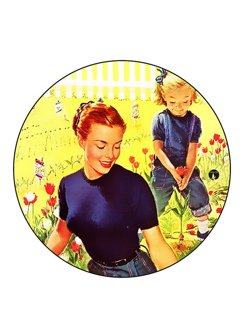 RKN Vintage Art Printed Pin Multicolour - Image 1