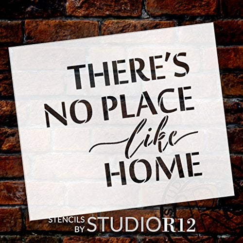 Studio R 12 There's No Place Like Home - Word Stencil - 7" x 6" - STCL1884_1 - by StudioR12 - Image 2