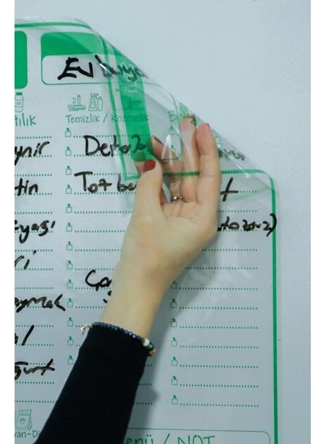 Pi Papers Shopping List - Self-Holding Magic Smart Paper Board with Electrostatic Electricity  - Image 3
