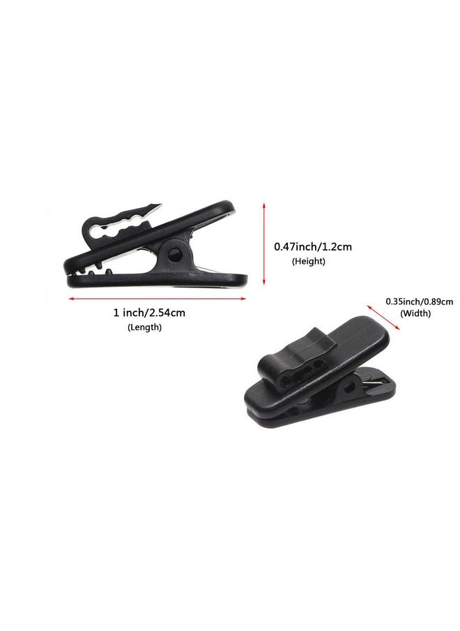 Mini Skater 1 Inch Length Small Earphone Wire Clip Headphone Mount Cable Clothing Clip Earbud Clip to Keep Earphone/Microphone Cord in Place for 1.5mm Wire Diameter Round Wire Earphone,6Pcs (Black) - pzsku/Z01E6796FA3695F5A6336Z/45/_/1740982542/1e972455-9bf5-4fcf-b743-d42ac96e96cd