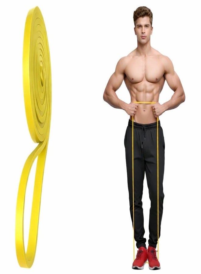 Shopimoz Resistance Band for Workout | Resistance Band Set | Exercise Band & Stretching Bands for Exercise for Home Workouts | Gym Equipment for Home Workout | Ideal for Men & Women (Yellow 3-7 kg) - Image 1