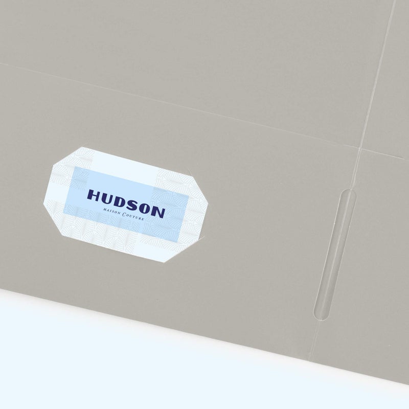 Avery Two Pocket Folders, Holds up to 40 Sheets, Business Card Slot, 25 Gray Folders (47990) - Image 4