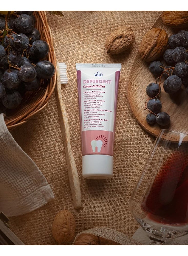 WILD Depurdent Clean & Polish Toothpaste 75ml - Image 5