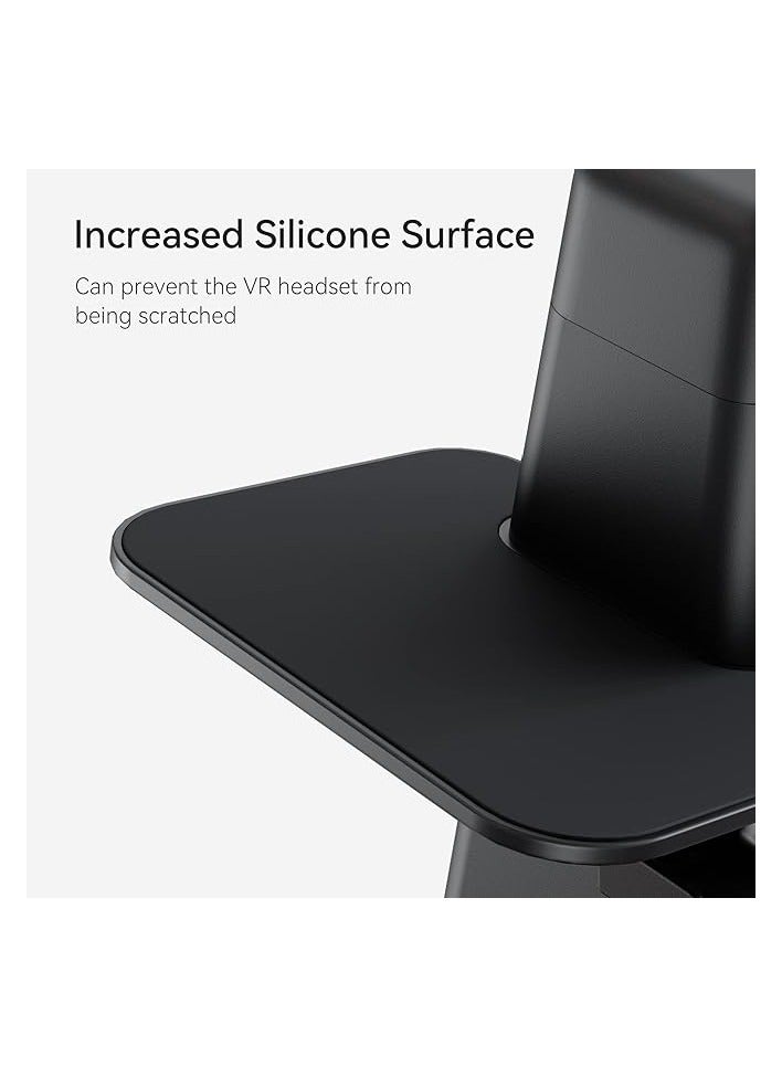 بروماس ملحقات مطورة لحامل تبديل حامل VR، حامل VR لوحدات التحكم باللمس لسماعات الرأس Quest 2/Quest/Rift S/HP Reverb G2 - Image 3