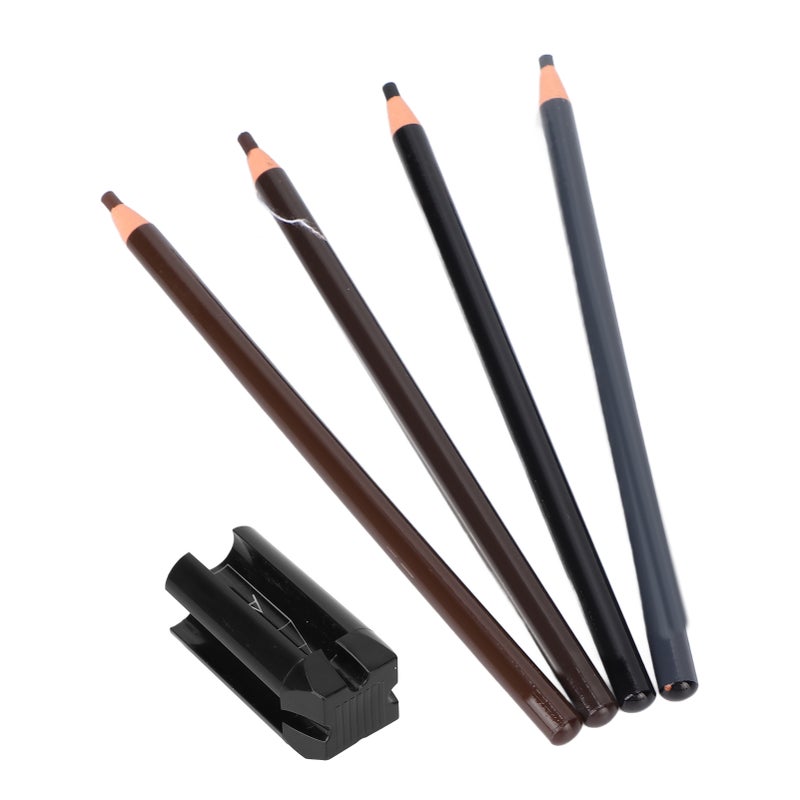 Eyebrow Pencil Sharpener Professional Salon Makeup Waterproof Microblading Eyebrow Pencil Set - Image 1