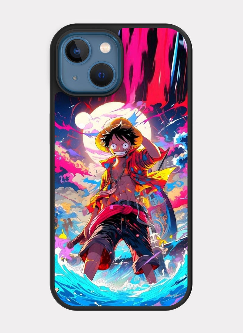 بكسلات كفر ايفون 13 ون بيس لوفي متعدد الالوان - Image 1