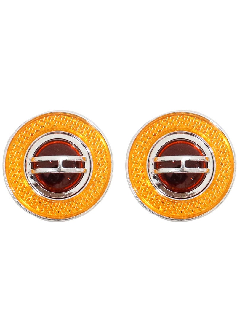 Al Khateeb Universal Car Door Protectors Bump Stop Door Edge Guard Strip Dent Reflectors 