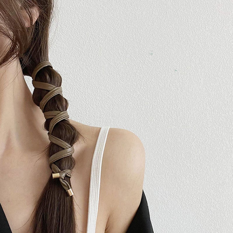 3pcs Stylish Ponytail Hair Tie Ponytail Hairband Ponytail Decor - Image 1