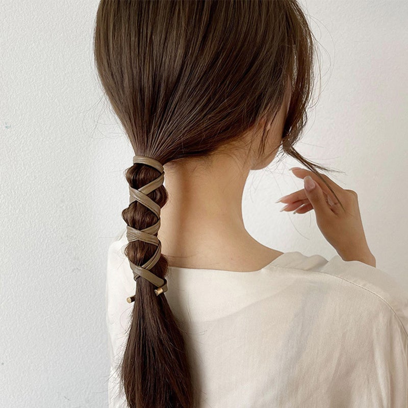 3pcs Stylish Ponytail Hair Tie Ponytail Hairband Ponytail Decor - Image 2
