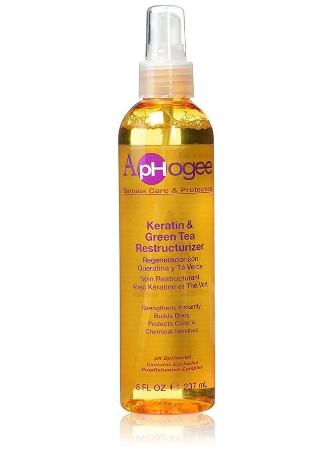 ApHogee Keratin and Green Tea Restructurizer, 8 Fl Oz - Image 1
