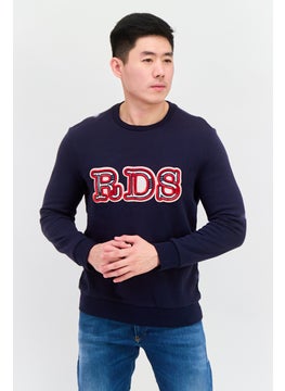 Men Crew Neck Rds Gary Sweatshirt, Navy Combo