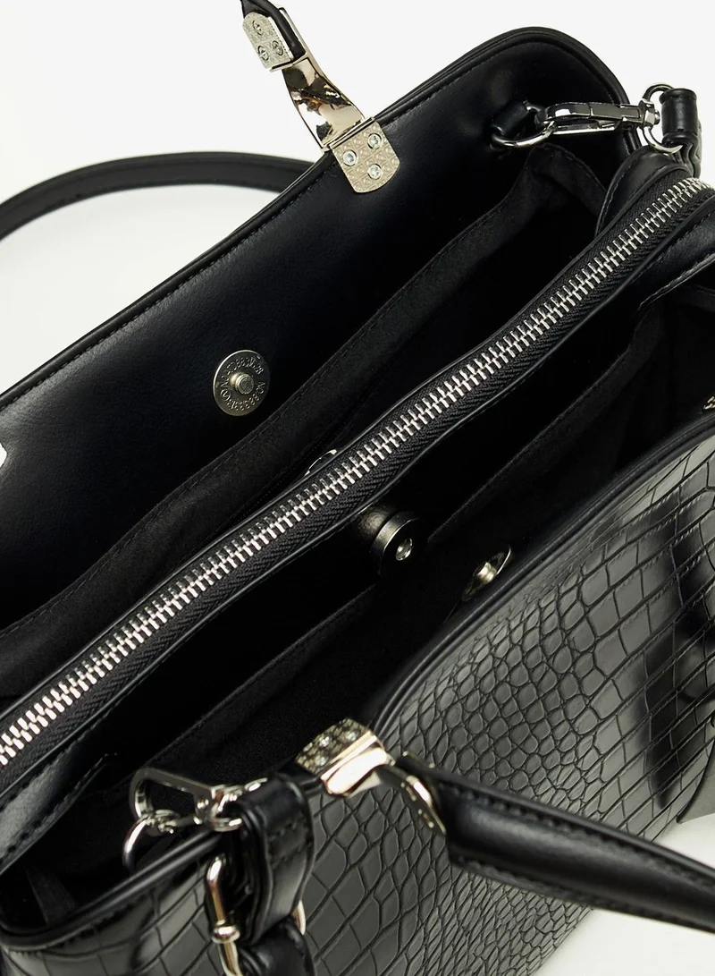 Flora Bella Animal Print Tote Bag with Double Handles