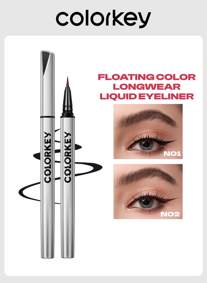 كولوركي محدد عيون سائل رفيع يدوم طويلاً، ذو تصبغ عالي، سهل الرسم بسلاسة دون تلعثم رقم 1 - Image 3