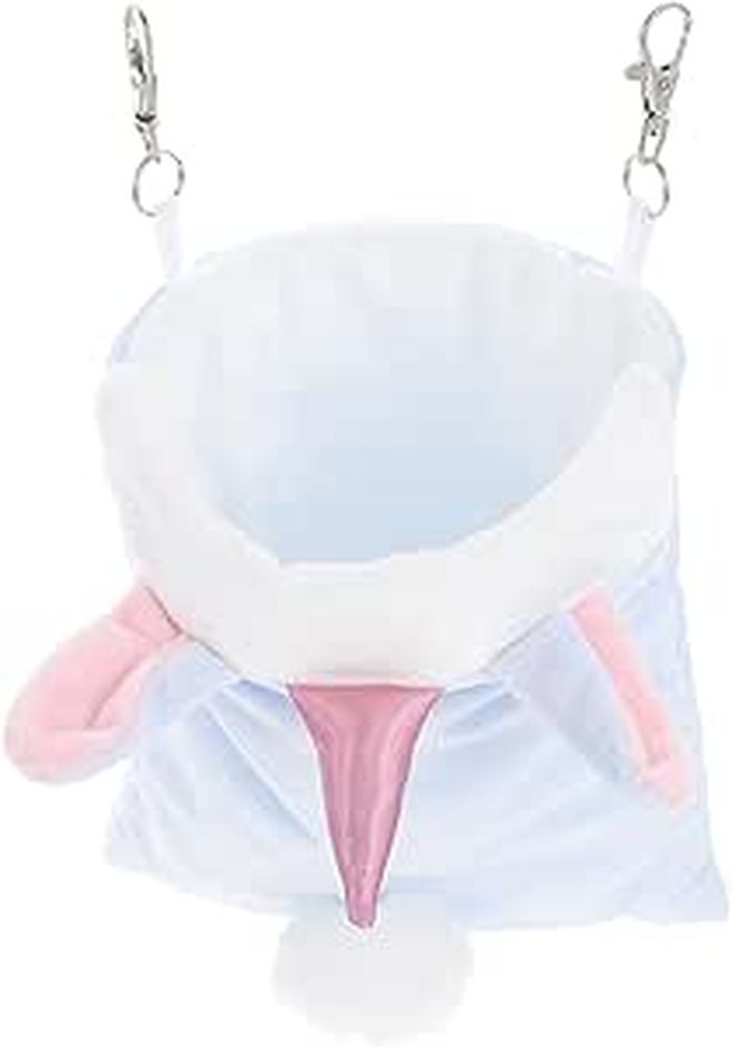 Large Blue Pet Hamster Bed Warm Winter Nest Cotton Filled for Sugar Gliders Hamsters Squirrels Small Animals - Image 1