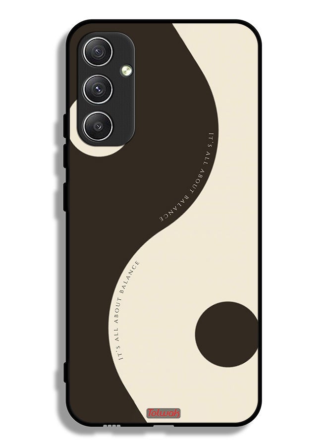 Tolwak Samsung Galaxy A34 5G Protective Case Cover Its All About Balance - Image 1