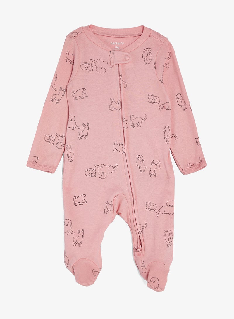 كارترز طقم بودي سوت وبنطلون للأطفال الرضع - Image 2