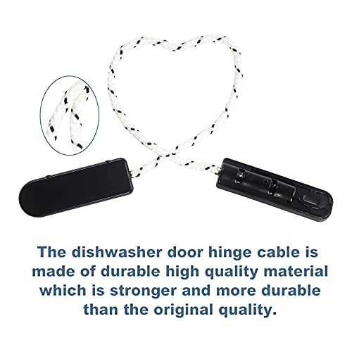 RO6G 4933DD3001B Dishwasher Door Hinge Cable Compatible with LG Dishwashers 6026050 AP4511304 4933DD3001A PS3524406 LDF6920ST LDF7774ST LDF7551ST - 2 Pack - Image 2