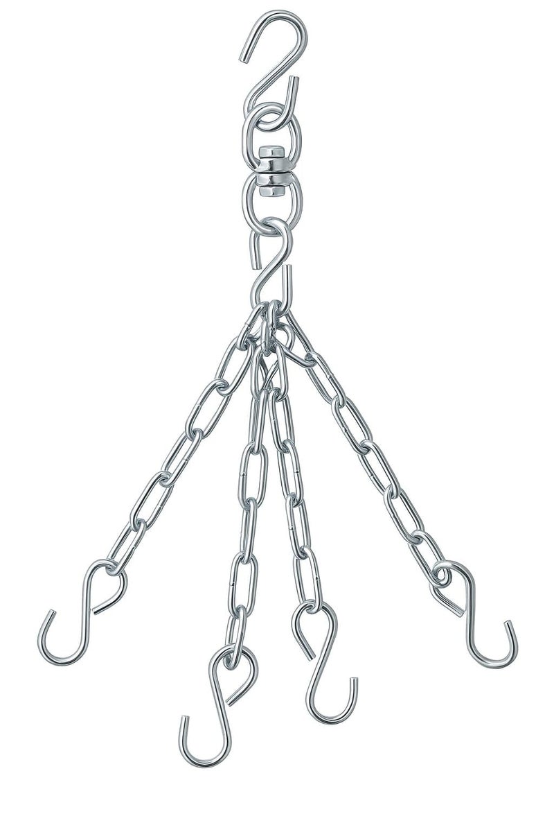 Protoner Heavy Duty Punching Bag Chain with 4 Hooks (18"), Steel Construction, for Boxing, MMA, Martial Arts Training - Image 1