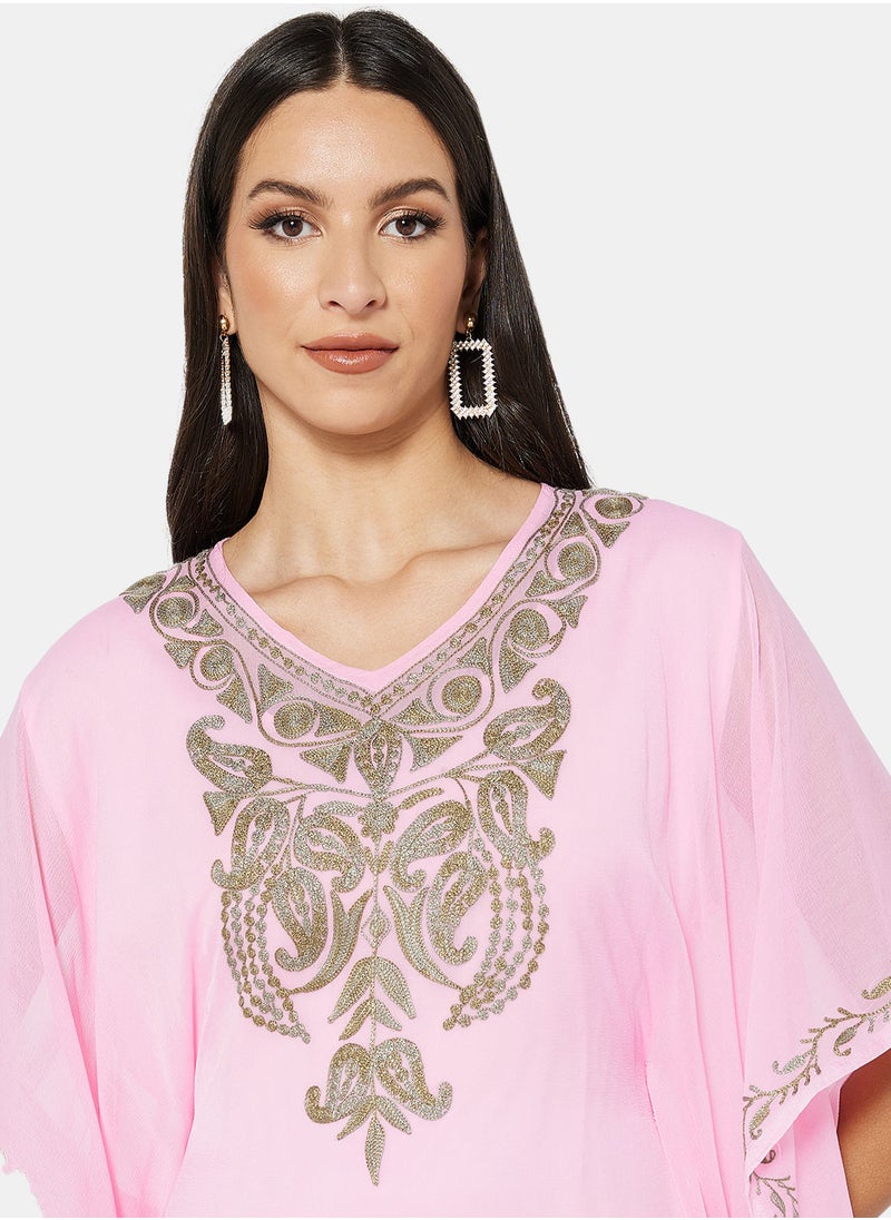 ARABIAN CLOSET EMBROIDERED KAFTAN  - Image 3