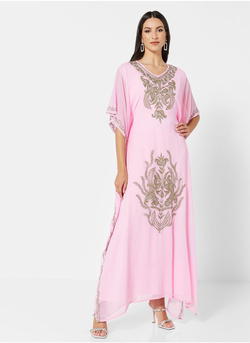 ARABIAN CLOSET EMBROIDERED KAFTAN  - Image 1