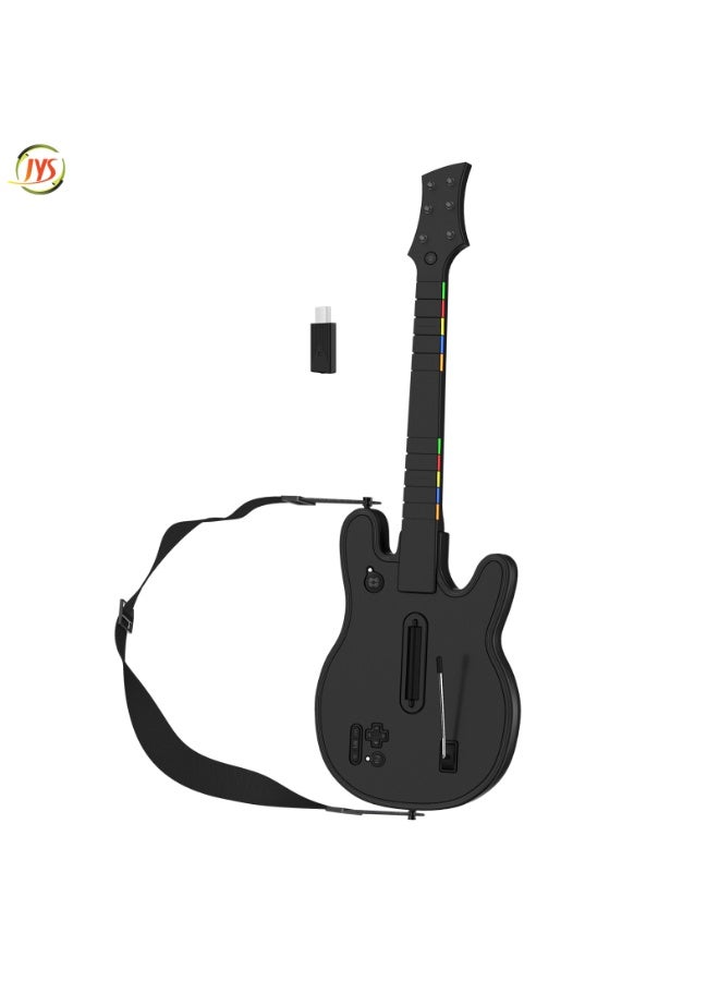 JYS Wireless multi-platform guitar controller for PS4, PS3 and PC. Compatible games: PC: Guitar Hero 3–5, Clone Heroes; PS3: Rock Band 1–3, Guitar Hero 3–5, Band Hero; PS4: Rock Band 4, Fortnite Music Festival - Image 2