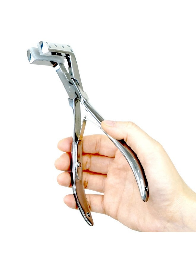 EVERLONG Tapein Pliers By Everlong Hair Stainless Steel Pressing Clamp For Longer Lasting And Secure Tapein Hair Extensions Siliconelined Pliers Tool For Salon Professional Installation - Image 2