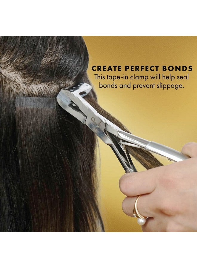 EVERLONG Tapein Pliers By Everlong Hair Stainless Steel Pressing Clamp For Longer Lasting And Secure Tapein Hair Extensions Siliconelined Pliers Tool For Salon Professional Installation - Image 5