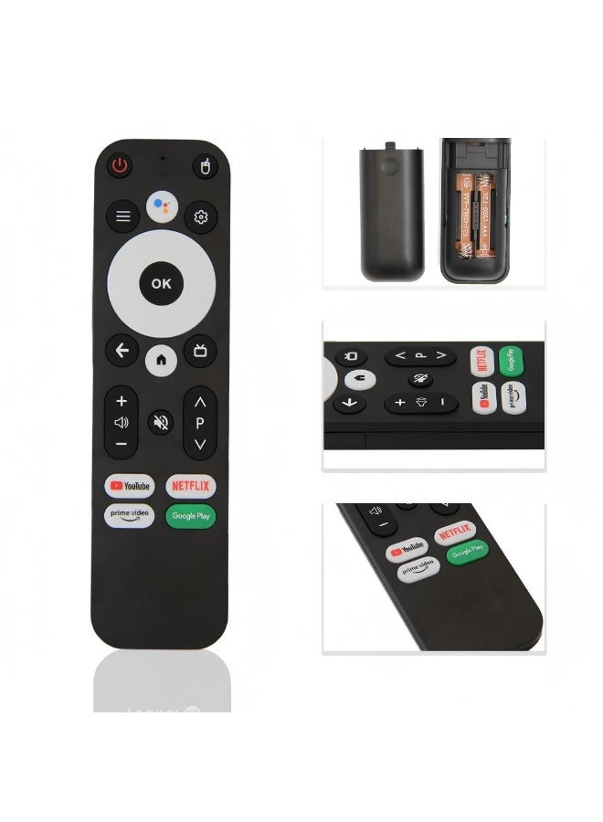 ميكول يُستخدم كجهاز تحكم عن بُعد لاستبدال MECOOL KM2/KM2 Plus Google TV (الإصدار غير الصوتي)، متوافق فقط مع الأجهزة السوداء - Image 3